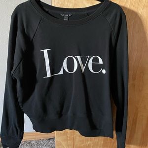 JCrew Love Crew Sweatshirt